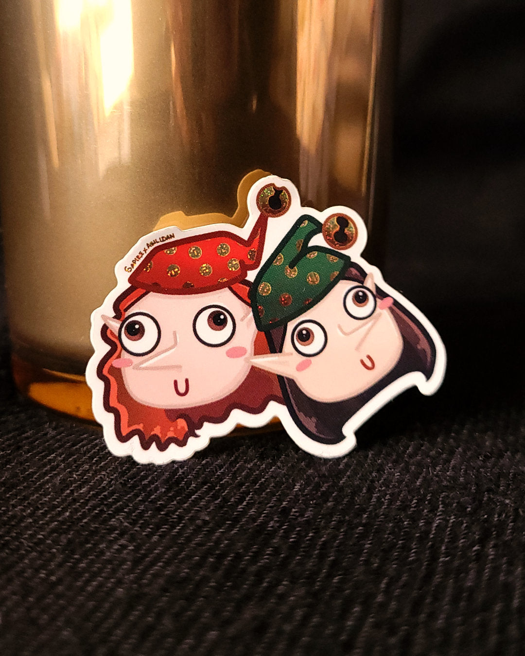 Autocollants Lutins Asilidan x Sapire