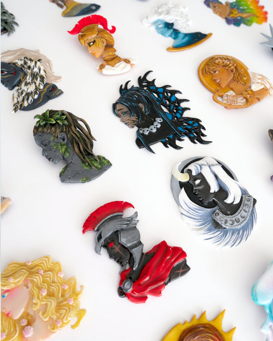 Portraits mythologiques - l'Olympe